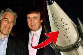 "எப்ஸ்டீன் தீவு பாதிக்கப்பட்டவர்களின் நினைவாக": ஈரானிய ஏவுகணையில் எழுதப்பட்ட அதிரடி வாசகம்!